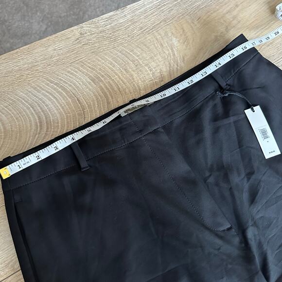 Banana Republic High Rise Modern Straight Refined Pant Black 14 - Picture 10 of 11